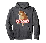 Cheems Ironic Doge Meme Pullover Hoodie