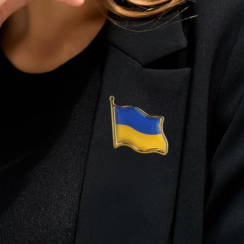 Image of Country Flag Brooch Metal Alloy Souvenir Pin Shirt Hat Backpack Jewelry Accessories Decoration Party Christmas Gift Badge International Travel Pin