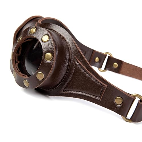 Lunettes Steampunk de style tendance avec montures réglables pour randonnée