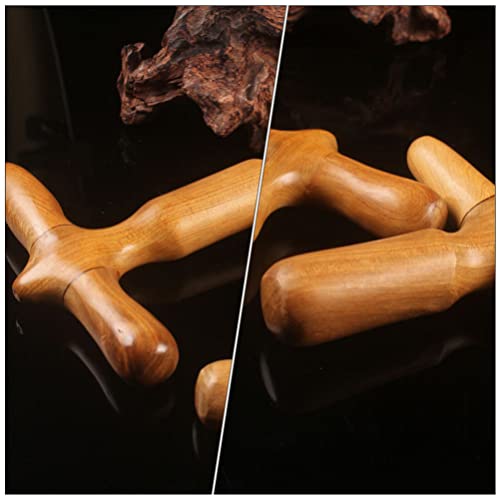 Beaupretty HP45LRZ135IFBUIIKO9UM116H Waist Massager Wood Foot Acupuncture Massage Stick: Manual Thai Foot Massager Reflexology Foot Press Point Stick Scraping Body Tool Manual Massage Tools thumb #8