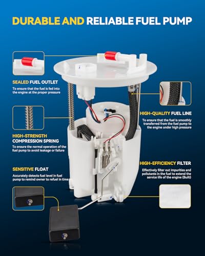 Image of PHILTOP Electric Fuel Pump Assembly FG1142, P76587M, SP2102M