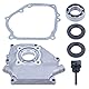 Gubeter Kurbelgehäuse-Abdeckungssatz, für Honda Gx160 Gx200 5,5 PS 6,5 PS Rasenmähermotor, 96100-62050-00, 91201-Z0T-801