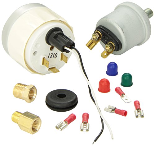 Equus 8264 2" Electric Oil Pressure Gauge With Multi Color Back Light #TOP1