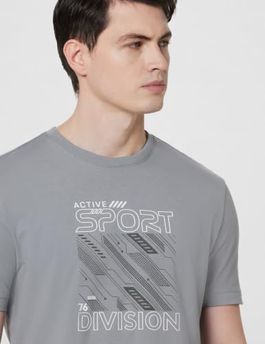 Image of Jockey 2718 Men Super Combed Cotton Printed Round Neck Half Sleeve T-Shirt