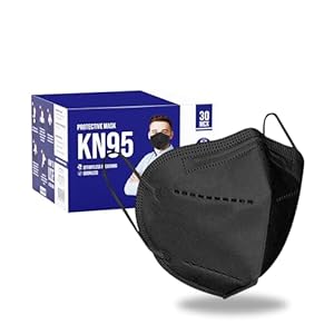[30 PACK] 5-Ply Disposable Face Mask – Premium Material and Comfortable Fit for Safe and Effective Protection
