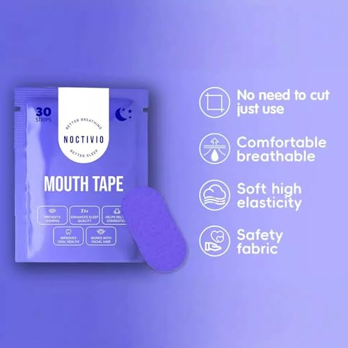 Noctivo Bandage - Pain Free Removal, Hypoallergenic, Latex Free & Gentle On Skin, Featuring Breathability & Adhesion (60-pcs)