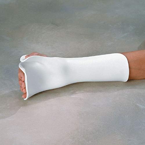 Image of Rolyan Synergy, White, 1 /8 inch x 18 inch x 24 inch, 1% Perforated, 4 Per Case, Latex-Free, Thermoplastic Splint, Creates Spasticity, Stretch Resistant, Versatile Immobilizer, Contoured Fit, Promotes Recovery