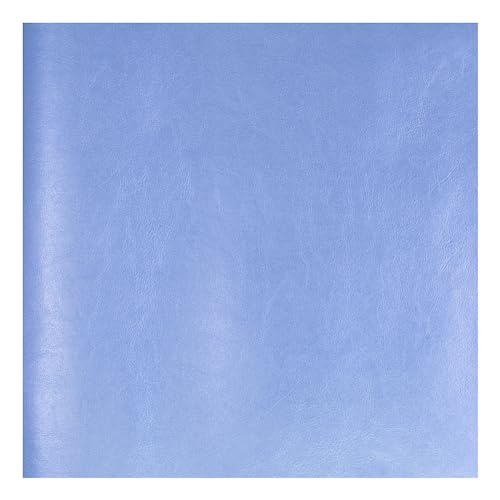 Craftelier - Ecopiel Satinada Sintética para Cartonaje o Encuadernación de Álbumes, Agendas, Planners o Cuadernos de Scrapbooking y otras Manualidades | Tamaño Aprox. 35 x 50 cm - Color Azul Marino