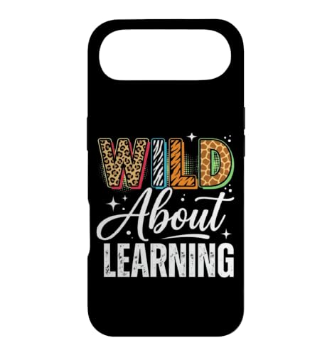 Funny Back to School Wild About Learning Teacher �X�}�z�P�[�X iPhone Air �p