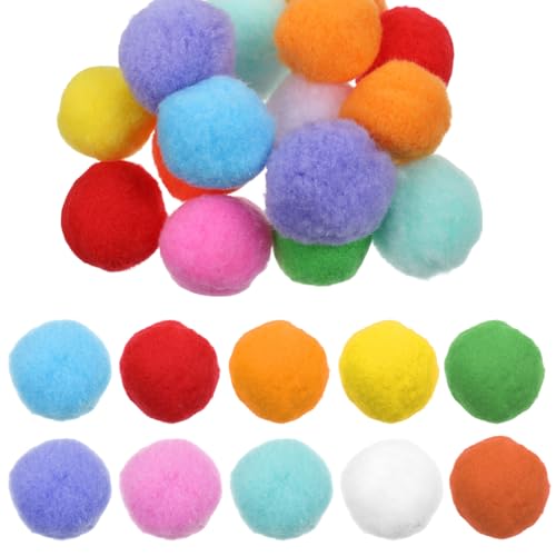 30Pcs 2.4 Large Pom Poms for Crafts Big Pompom