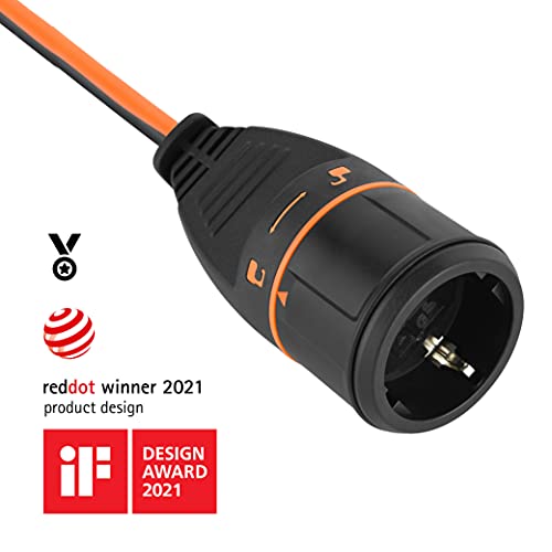 Rallonge électrique Electraline avec prise Electralock anti-déconnexion 10m - 6