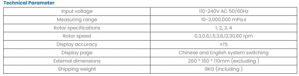 Digital Viscosity Meter, PS1003 NDJ-8SE, Rotary Viscometer, Rotational High Precision Paint Ink Oil Solvent