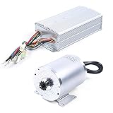 PIAOCAIYIN BLDC 72V 3000W Brushless Motor, 72V Motor Kit, High Speed Electric Motor Kit, w/Controller & T8F Sprockt/Chain, Go Kart Electric Motor, Electric Bike Conversion Kit, 4900r/Min