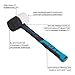OX TOOLS Combination Rubber Mallet - Non-marking Rubber Mallet Hammer with Fiberglass Handle | Multi-Color & 24-Ounce