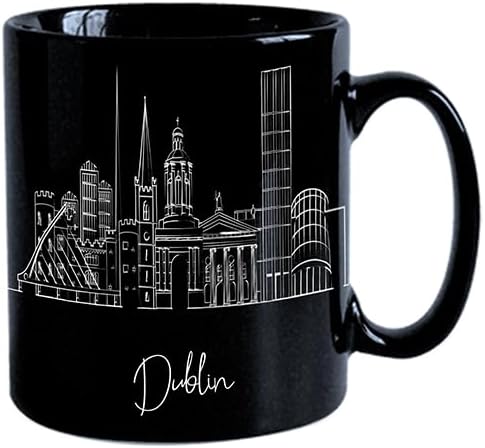 Miniatura 314 de Taza de cerámica Madrid Spain Skyline, taza blanca de recuerdo de Europa de 11 onzas, taza de café personalizada, regalo para cumpleaños, taza