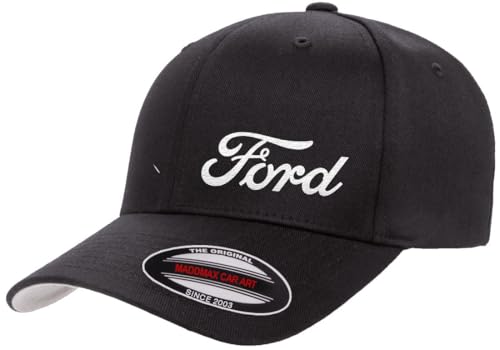 Ford Script Logo Baseball Fitted Hat