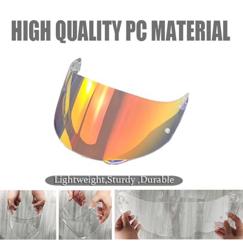 BSTOP Protetor facial K1 com proteção UV para AGV K1, K1S, K3SV, K5, K5S viseira de para-brisa (Revo