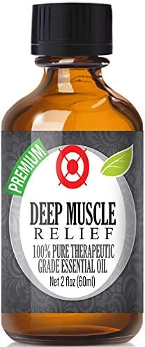 Healing Solutions Deep Muscle Relief Blend Essential Oil - 100% Pure Therapeutic Grade Deep Muscle Relief Blend Oil - 60ml
