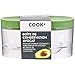 Produktbild Easy Make CMKU6460 RECIPIENTE CONSERVA AGUACATE, Kunststoff, Grün/Transparent, 14 x 9 x 7 cm