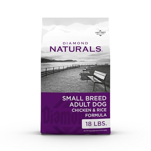 Diamond Naturals Small Breed Dog Real Chicken amnd Rice Recipe Premium Dry Dog Food 18 lbs