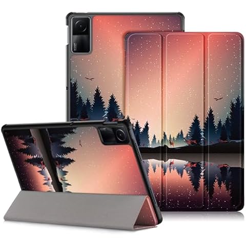 Yiernuo Case for Xiaomi Redmi Pad SE 11 inch 2023 Tablet,Slim Lightweight Trifold PC Cover with Auto Wake/Sleep Function,Dusk Cover