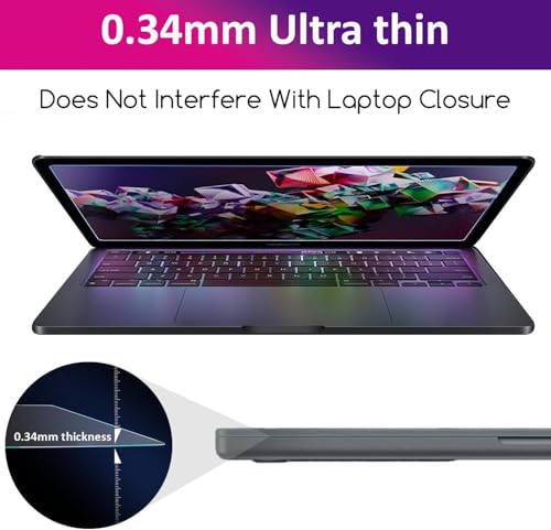 Image of NAXTON 9H Pro+ Unbreakable Screen Guard for Asus Zenbook 14 OLED (14 Inch LAPTOP) [Scratch Free] [Residue Free] [Smooth Touch] Provides 10x times extra Safety to the Screen and Keeps Eyes Healthy.