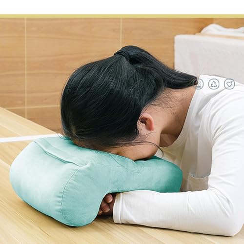 Miniatura 7 de Almohada Siesta Oficina,Cojín Para Dormir Siesta, Cojín De Almohada Para Dormir De Siest A Suave Y Cómodo Para La Oficina Almoh Ada De Escritorio B Oca Abajo De Rebote Lento De Terciopelo Al Mohada