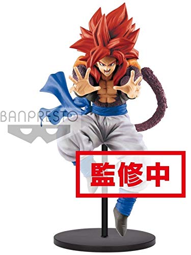 Banpresto BP39120 Dragonball Gt Ultimate Fusion Big Bang Ka-Me-ha-Me-ha Figure, Multicolor