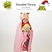 Dr. Seuss The Grinch Cindy Lou Hooded Throw - Kids Holiday Christmas Bedding Super Soft Throw Blanket - 30 in x 50 in, (Officially Licensed Product) by Franco