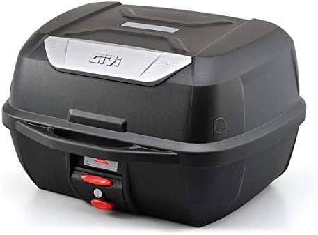Amazon Givi ジビ リアボックス モノロックケース トップケース 大容量 43l E43ntld ベース付 カラー 未塗装ブラック トップケース リアボックス 車 バイク