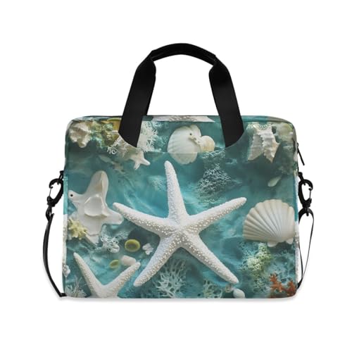 Maletín para portátil ALAZA White Starfish para 13-15.6" miniatura 1