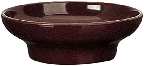 Yanco NC-352C Tulip/Salsa Bowl, 5 oz Capacity, 1.5'' Height, 4.5'' Diameter, Melamine, Chocolate Color, Pack of 48