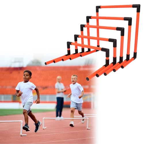 Haies d'entraînement modulables pour la préparation physique au football et à l'athlétisme