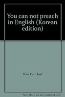 You can not preach in English 8985313932 Book Cover