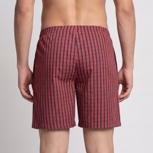 Image of Levi's 024 Boxer Shorts for Men | 100% Poplin Cotton | Checked Men's Boxers | Durable & Breathable | Smooth Hand-Feel | Inner Elastic Waistband | Functional Fly | Relaxed Leg Opening | Pack of 1
