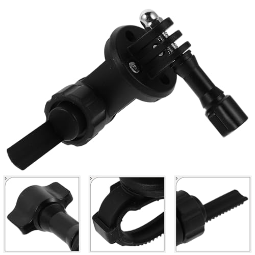 Soporte para manillar de bicicleta de carretera negro ajustable 3