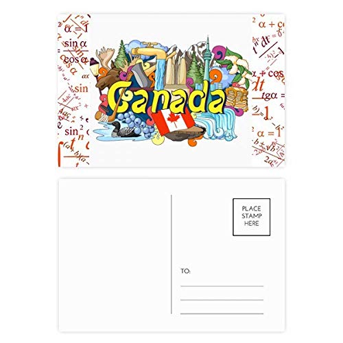 Cartes postales Canada avec Montagnes Rocheuses pour décorer votre bureau et vos carnets