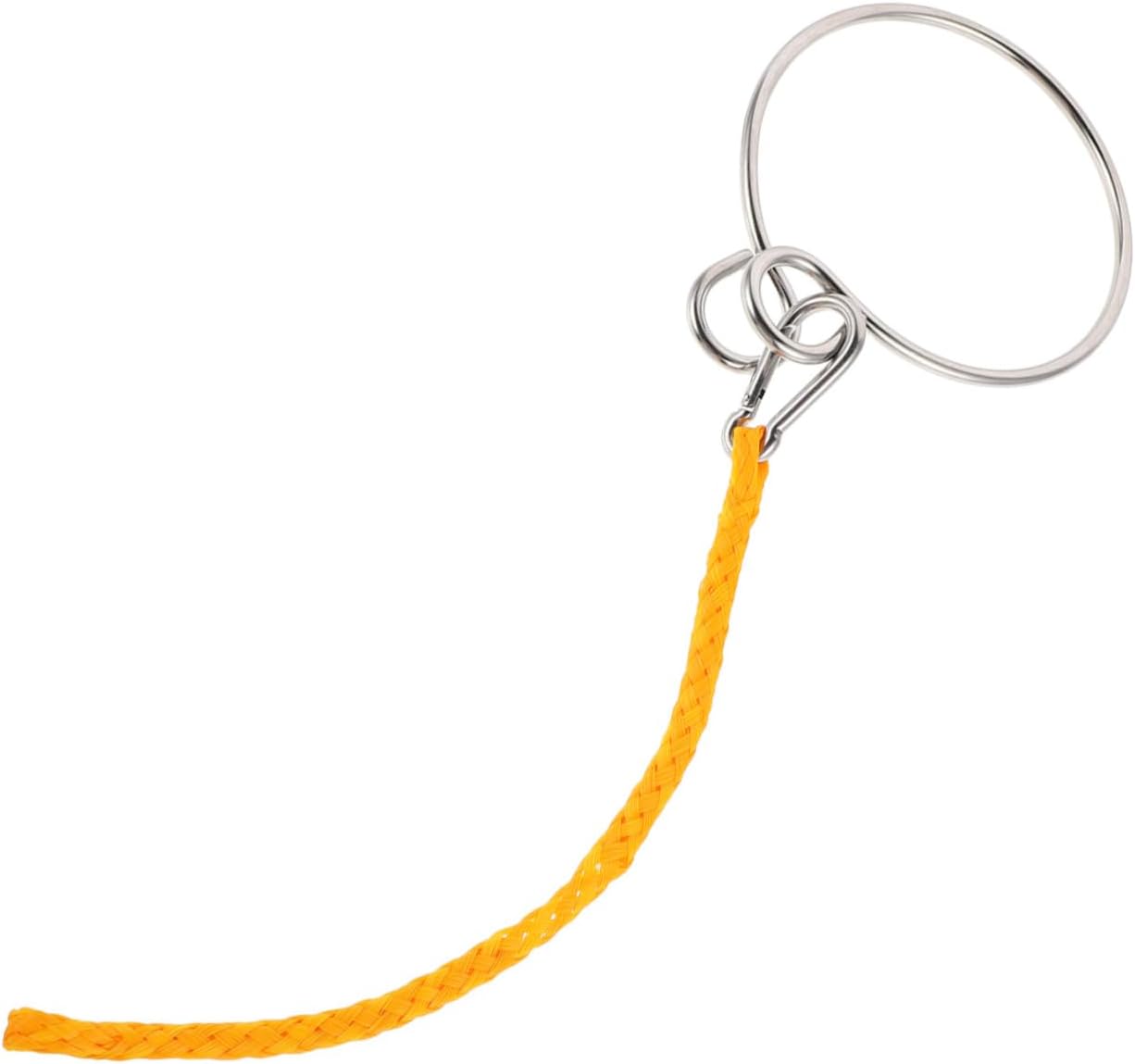 POPETPOP 1Set Heavy Duty Grade Stainless Steel Anchor Kit Precision Engineered Anchor Ring Hook Compact Retrieval System for Boats Yachts Fishing