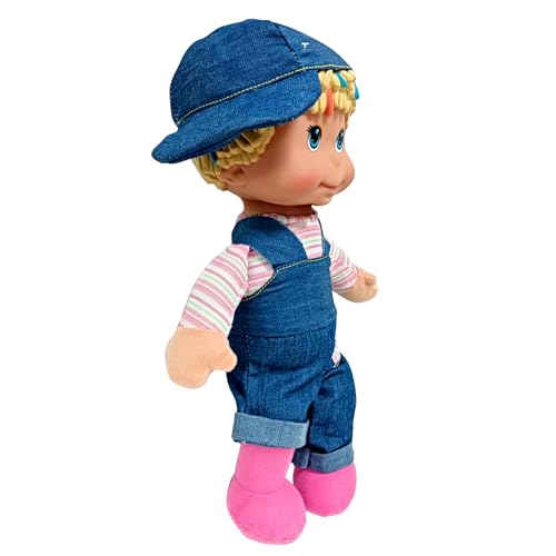 Muñeco Bebé Interactivo que Canta ABC, Ropa Denim miniatura 3