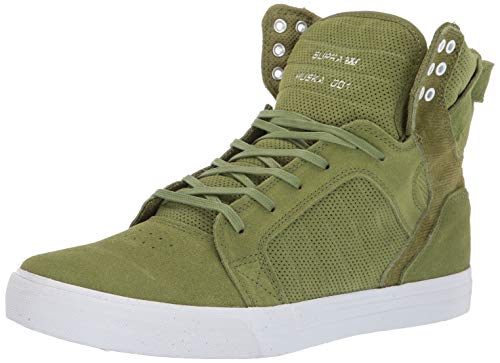 Supra Skytop, Baskets Hautes Homme, Vert (Moss-White 371), 40 EU