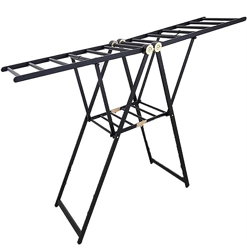 Étendoir à linge pliable en aluminium robuste pour éviter la rouille dehors