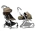 Passeggino Stokke YOYO3 con Newborn Pack - Include telaio bianco, YOYO 6+ Color...