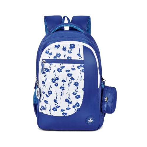 Image of Nasher Miles Polyester Backpack | Ideal for Preschool, Kindergarten, College, School, Office& Travel | Toddler, Girls, Boys, Men, Women