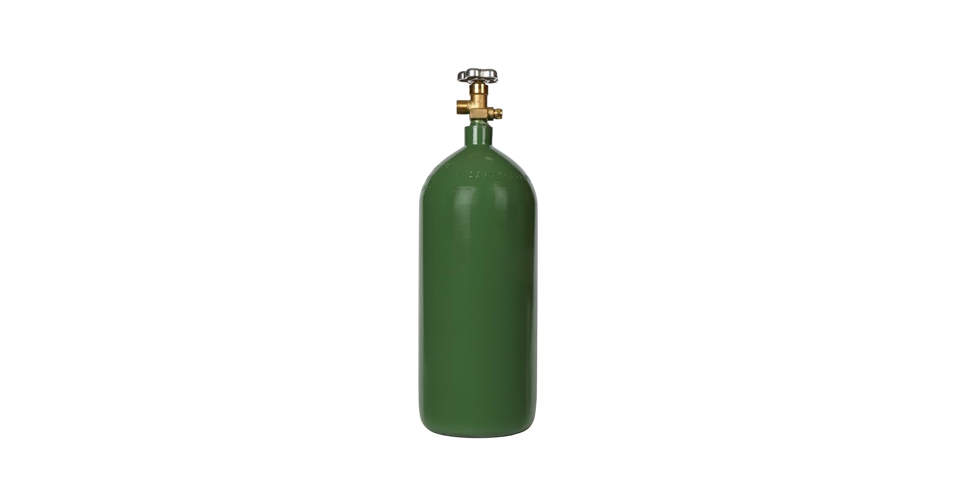 New 40 cu ft Steel Oxygen Cylinder Tank with CGA540 Valve