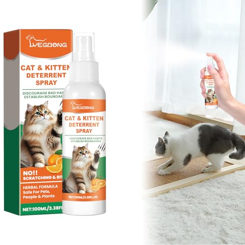 Vexran Repellente per Gatti, Repellente Gatti e Spray AntiGraffio per