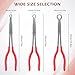 TOOLEAGUE 3Pcs Extra Long Hose Gripper Pliers Set, 11