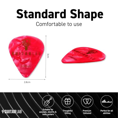 Guitar Lab Gift Tin: 18 Plectrums for All String Instruments - Image 5