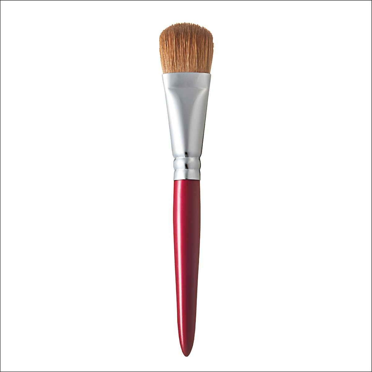 Hakuundo Kumano Brush, Liquid Brush, Cream, Makeup Brush, Eye Makeup, Makeup Brush, Durable, Easy to Clean, Compact, Round and Flat