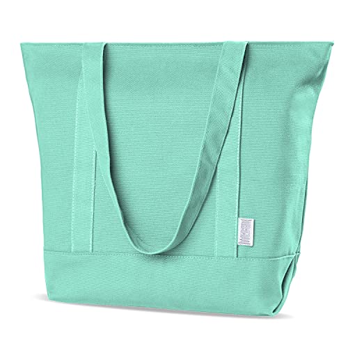 TTIAISHLE Grand sac en velours côtelé sac à bandoulière ultra-léger pour femme avec fermeture éclair, sac en tissu sac en jute sac fourre-tout esthétique, sac à main sacs à bandoulière (vert foncé) Cover