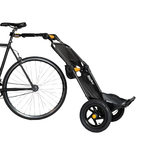 Burley Travoy - Remolque de Carga de Bicicleta Unisex para Adultos, Color Negro, Talla única